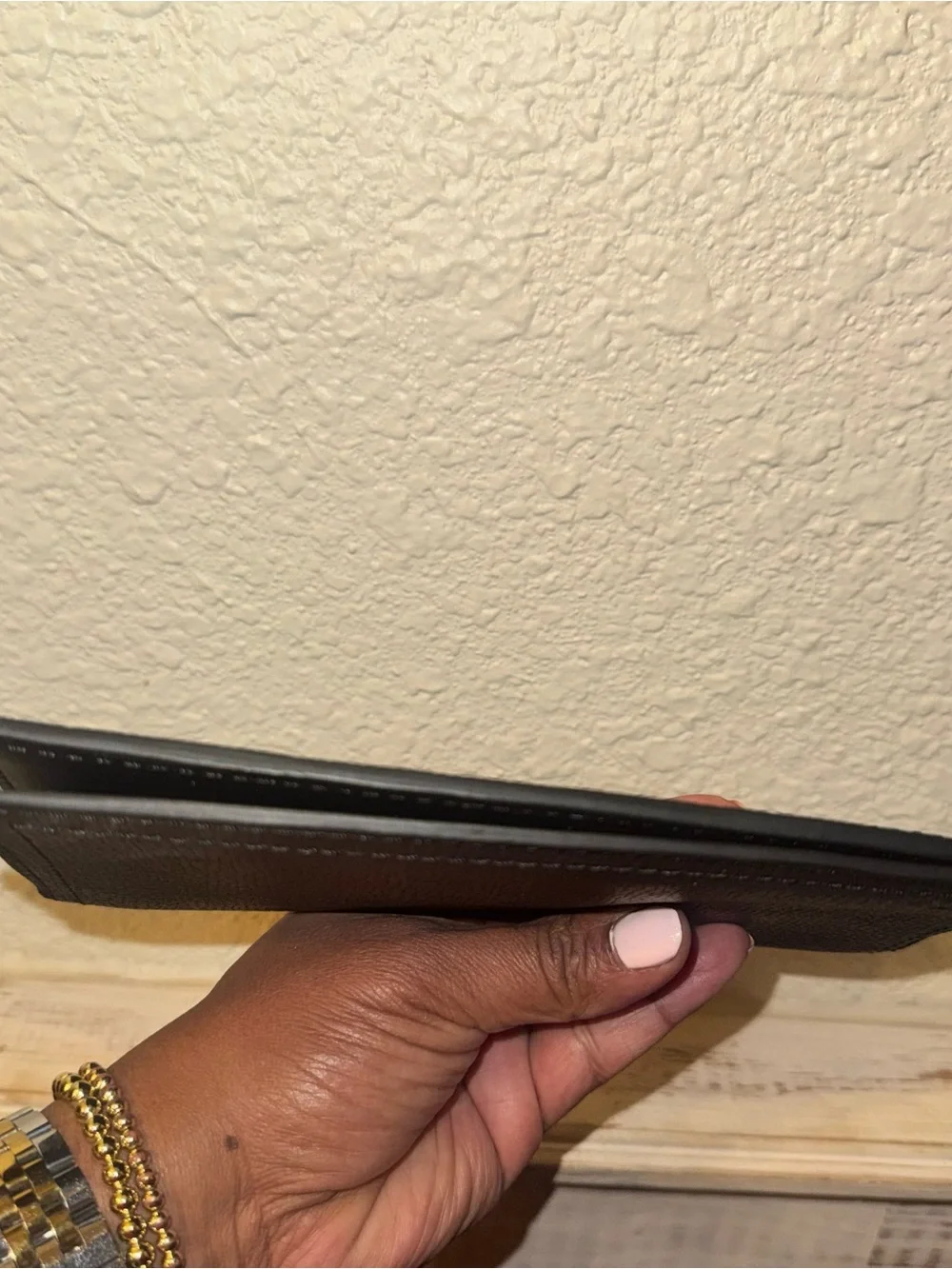 Authentic Louis Vuitton Men's Brown Tiaga Leather Wallet - Classic Slim Design